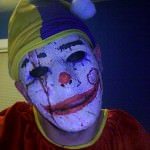 Costum de clown Halloween