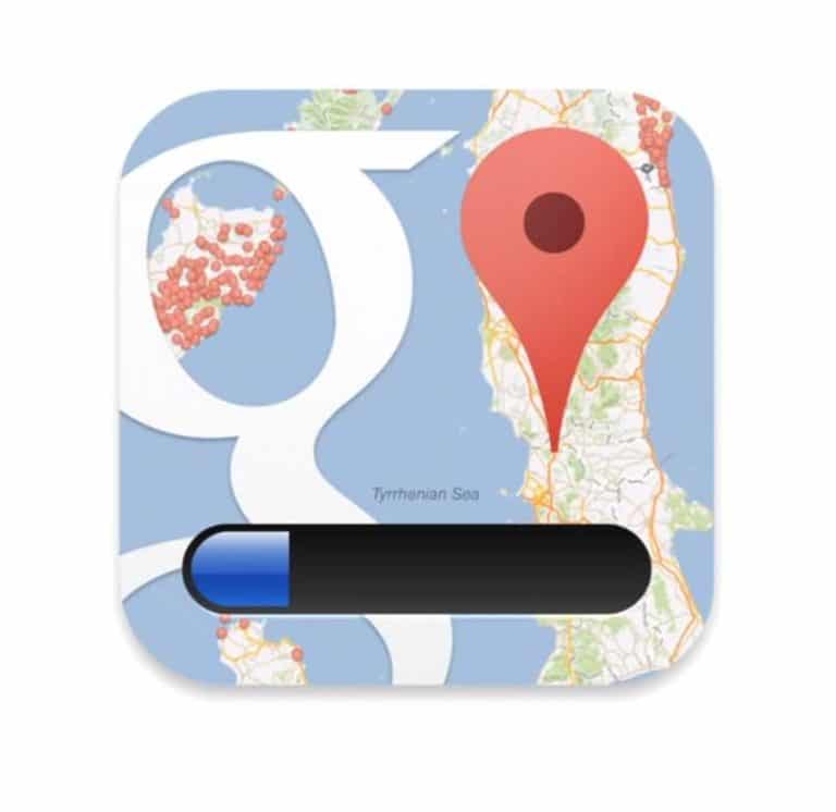 Google Maps pe iPhone