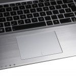 Asus K, tastatura Chiclet ergonomica (privire in detaliu) si zona palm rest rece