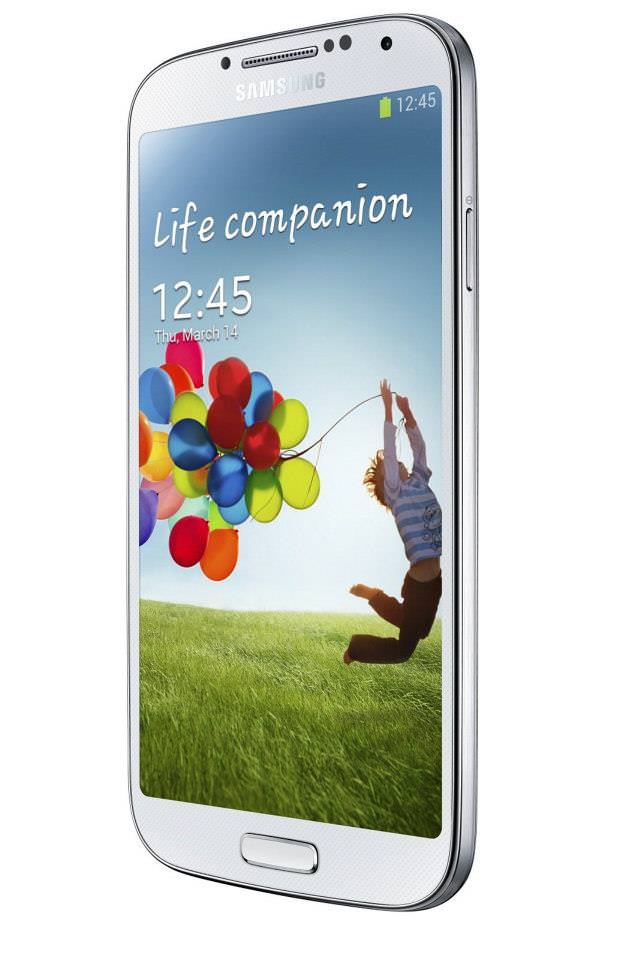 Poza oficiala Samsung Galaxy S4 alb
