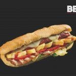 BBQ House sandwich carnaciori cu bacon