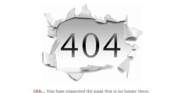 Cum repar 404 page error