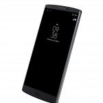 LG V10 fata lateral negru alta perspectiva
