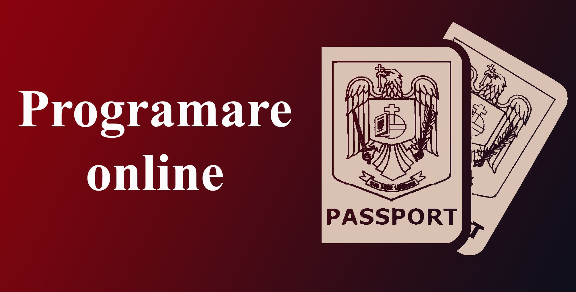 Programare pasapoarte online