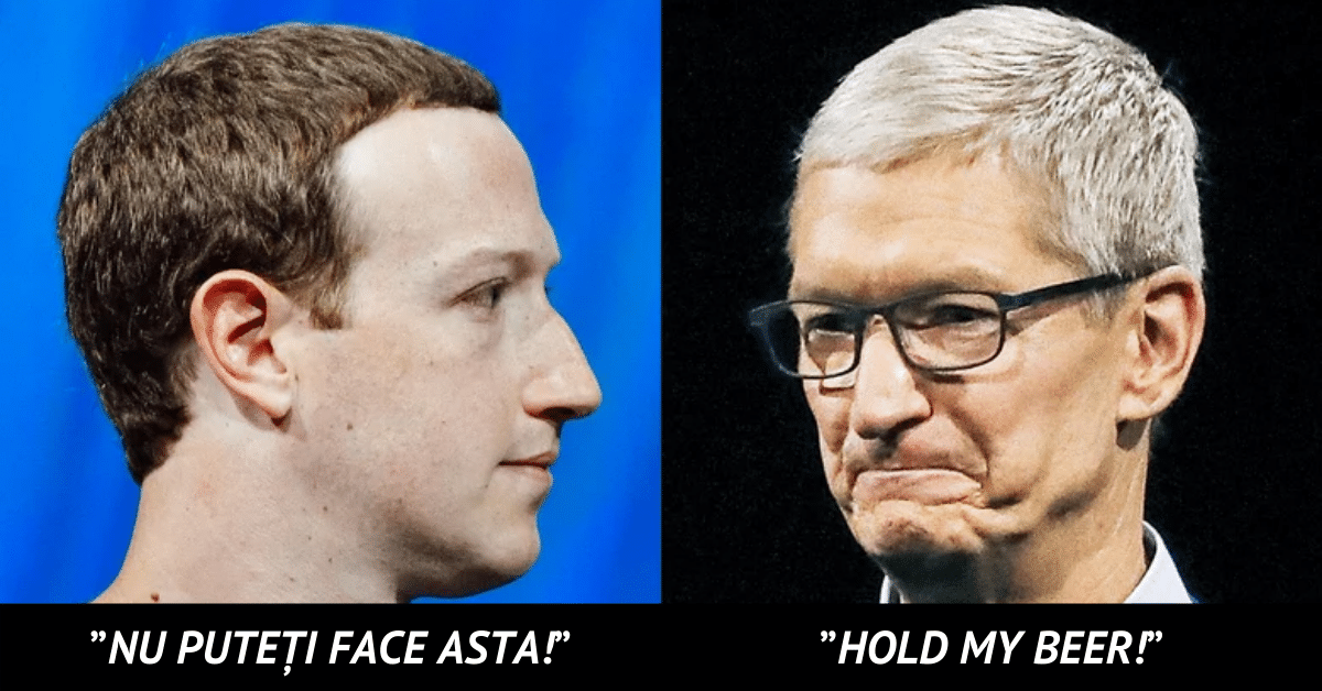 Apple afecteaza Facebook