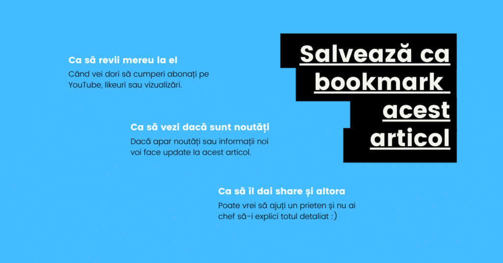 Recomandari cumparare abonati YouTube