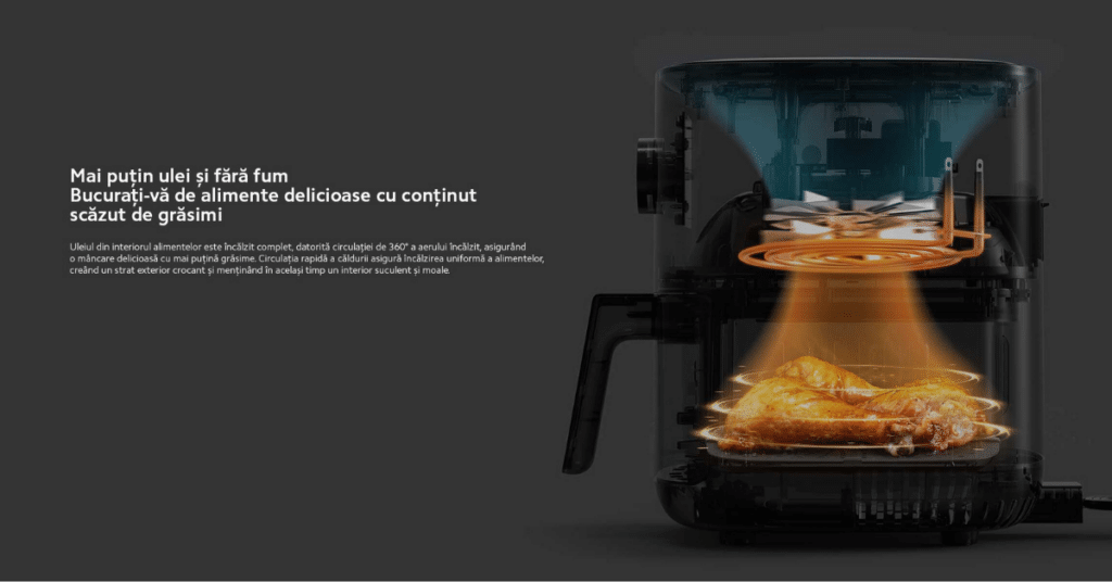 Pareri Xiaomi Mi Smart Air Fryer friteoza aer cald fara ulei