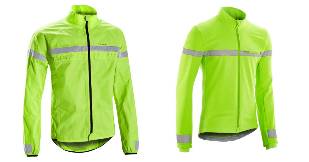 Îmbrăcăminte reflectorizantă pentru bicicletă