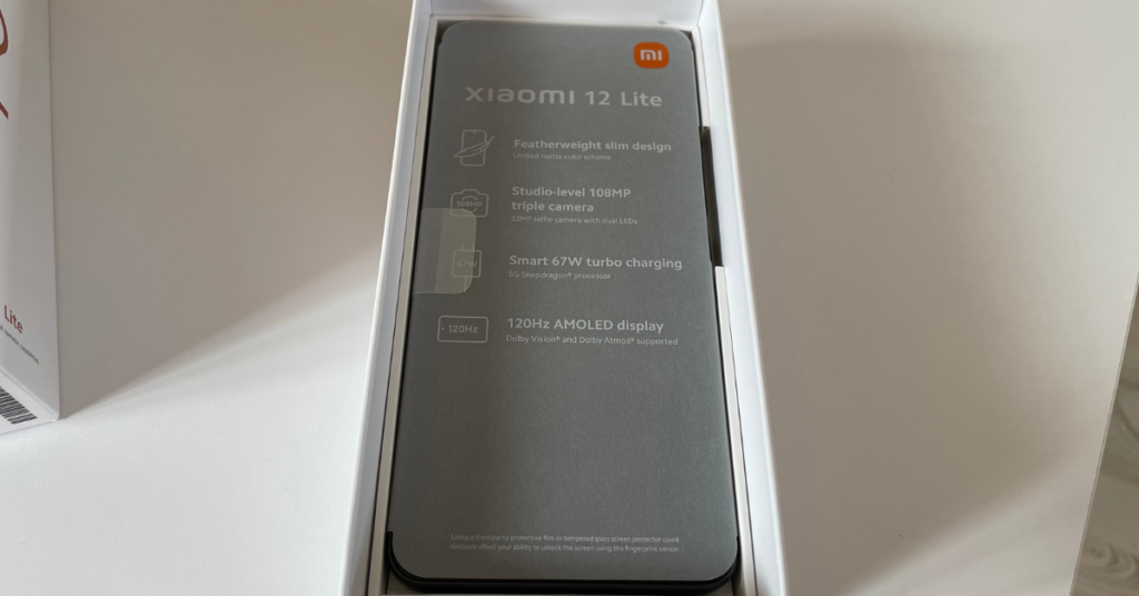 Specificatii Xiaomi 12 Lite 5G